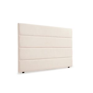 Cabeceira estofada genova aqualine 190x120x8 cm - bege - moonia