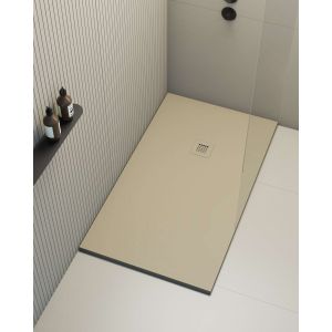 Base de duche poaLGi 80x90 cm bege albero - série hos's