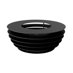 Braseiro/ firepit aço phobos cor preto