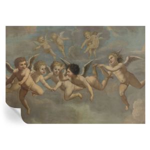 Papel de parede vinílico figuras angelicais 208x146 tulup