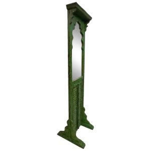 Espelho madeira verde 53x50x196h cm