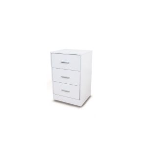 Mesa de cabeceira silva, branco 62x40cm