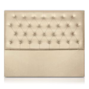 Cabeceros afrodita tapizado polipiel beige 210x120 de sonnomattress