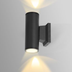 Arandela exterior ip65 preta aigostar