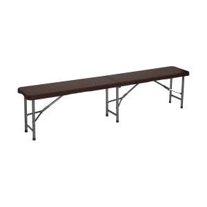 Banco de catering dobrável 180x30x43cm Thinia Home