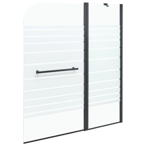 Painel de duche tuapi 140 x 120 cm preto