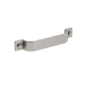 Puxador vintage para mobiliário, zamac, com 128 mm de centro a centro