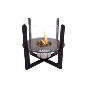 Lareira bioetanol decorativa de mesa 750w selene