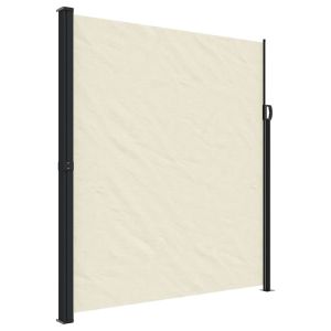Toldo lateral retrátil 220x600 cm cor creme
