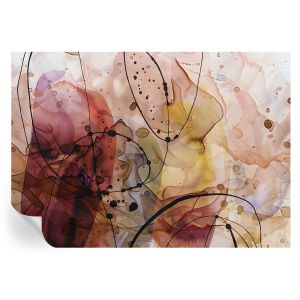 Papel de parede autocolante harmonia abstrata 208x146 tulup