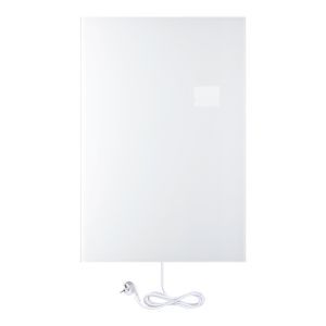 Painel de calor infravermelho para parede 600w 60x90cm cerâmica branca