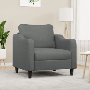 Poltrona 60 cm tecido cinzento-escuro ewg9318