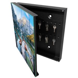 Armário de chaves decorativa 30x30x5, abertura à esquerda tulup