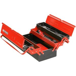 Caixa de ferramentas metálica 5 compartimentos - facom - bt.11gpb
