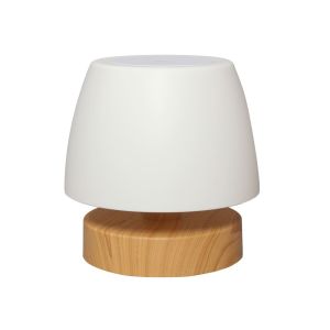 Candeeiro de mesa recarregável lil 3w LED com luz calorosa 3000k