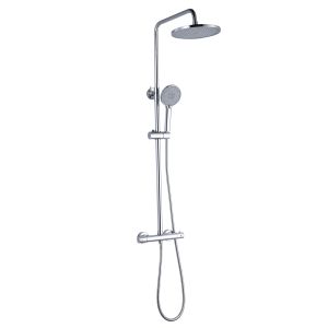 Coluna de chuveiro k2o chillout river 83-119 cm design redondo com tor