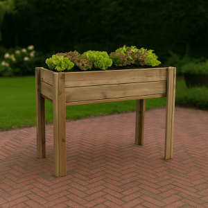 Horta urbana- mesa de cultivo nika madeira vidahuerto 100x50x74 cm