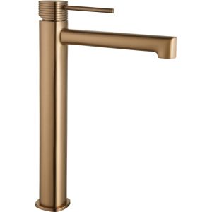 Misturador de lavatório alto firenze ouro rosa escovado [ imex® ]