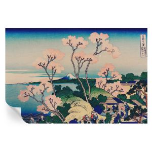 Papel de parede vinílico flores de cerejeira 104x152 tulup