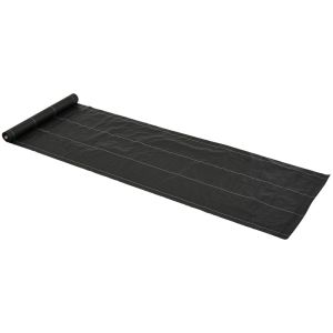 Rolo de malha geotêxtil 1x50 m pp Outsunny, varanda e jardim - jardinagem