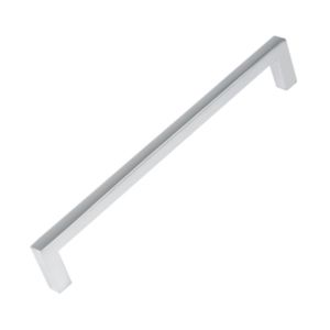 Puxador 160mm cromado matt, lote de 12