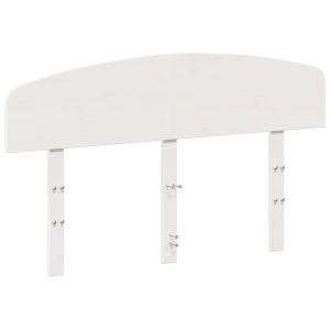 vidaXL cabecero de cama madera maciza de pino blanco 120 cm