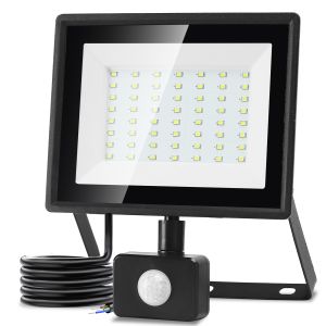 Aigostar foco LED com sensor de movimento 50w,4300lm ip65 6500k