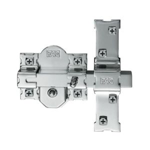 Fechadura - fac - 301-rp/80 - aço - clássico - cinza