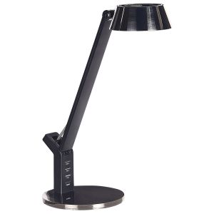 Candeeiro de secretária LED chamaeleon com entrada usb metal latão