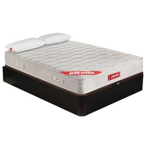 Colchão 150x190cm, sommier com arrumação e almofada pikolin espuma hr
