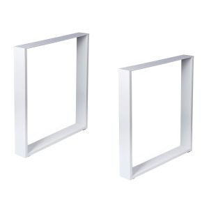 Rei | conjunto de 2 pés para mesas estilo industrial | 580x80x712mm | feito