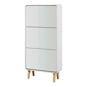 Bancada para sapateira degerfors com gaveta 80x39x45 cm - carvalho escuro