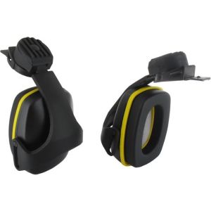 Fones de ouvido com cancelamento de ruído com suporte de plástico de reposi