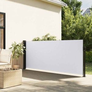 Toldo lateral retrátil 140x600 cm branco egw241776