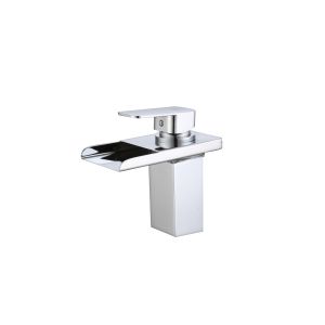 Torneira de lavatório monocomando com efeito cascata modelo victoria
