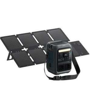 Estação portátil - anker solix c300x - 288wh - 300w - painel 60w