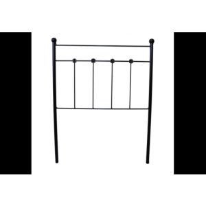 Cabeceira forja ducal para cama de 150 negro 158x125x4. Matris