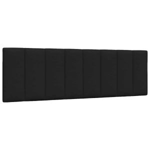 Almofadão de cabeceira 160 cm tecido preto ptob1446