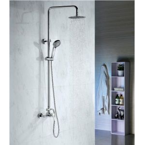 Conjunto chuveiro monocomando roma cromo-imex