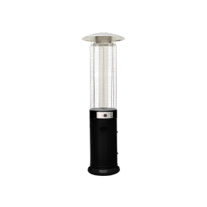Aquecedor exterior a gás flamme redonda 12500w preto