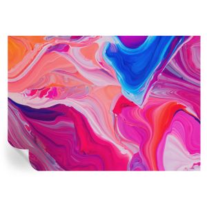 Papel de parede vinílico ondas líquidas 208x146 tulup