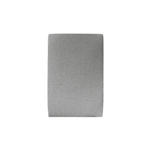 Cabeceira estofada de 90 cm - tissu bouclette gris - cinzento
