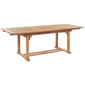 Mesa de jantar madeira de acácia castanho java