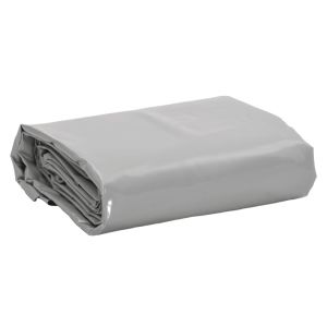 Lona cinza vidaxl 6x8 m 650 g/m²