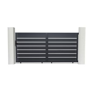 Portão de correr elétrico 3m vogel h.140cm + ranger c300