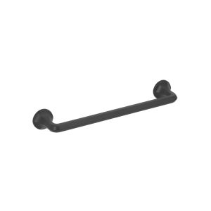 Puxador para móveis, zamac, dist entre furos 160 mm, preto,balagem  25