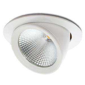 Foco downlight LED 30w 2820lm 2700ºk ajustável ugr17 50.000h [jw-30w-g-ww]