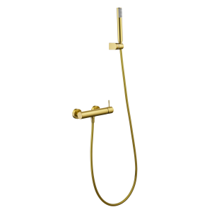 Kit de duche monocomando genova ouro escovado [ imex® ]