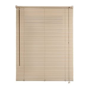 Persianas venezianas de vinil cor cinza 105x160