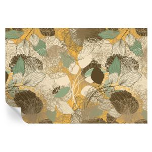 Papel de parede vinílico beleza das plantas 104x152 tulup